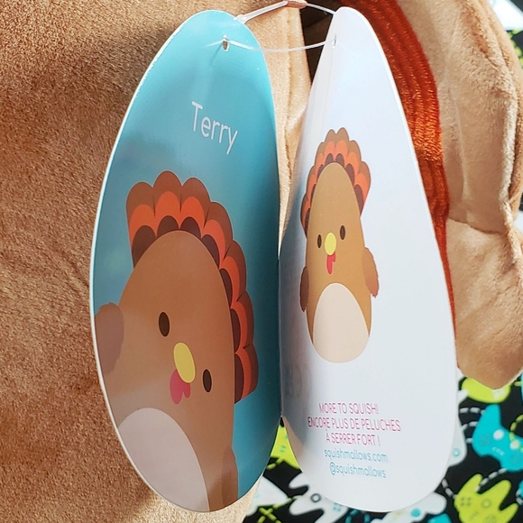 Squishmallow Terry the Turkey 16" Learning Express Thanksgiving Day Plush NWT - Picture 11 of 12
